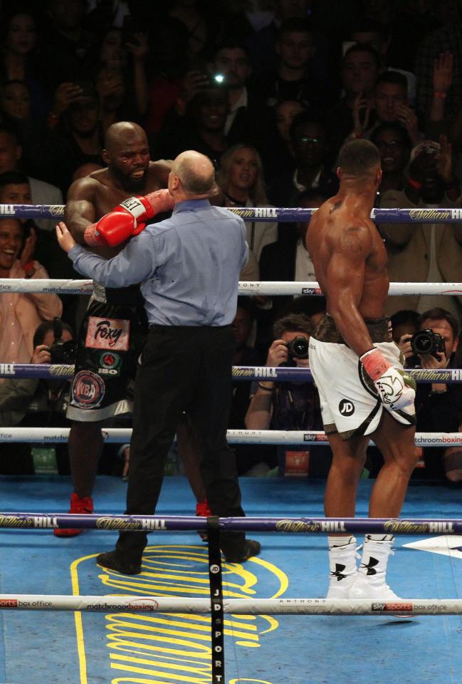  Takam was desperate to keep fighting but a worrying eye injury contributed to the decision to stop the fight