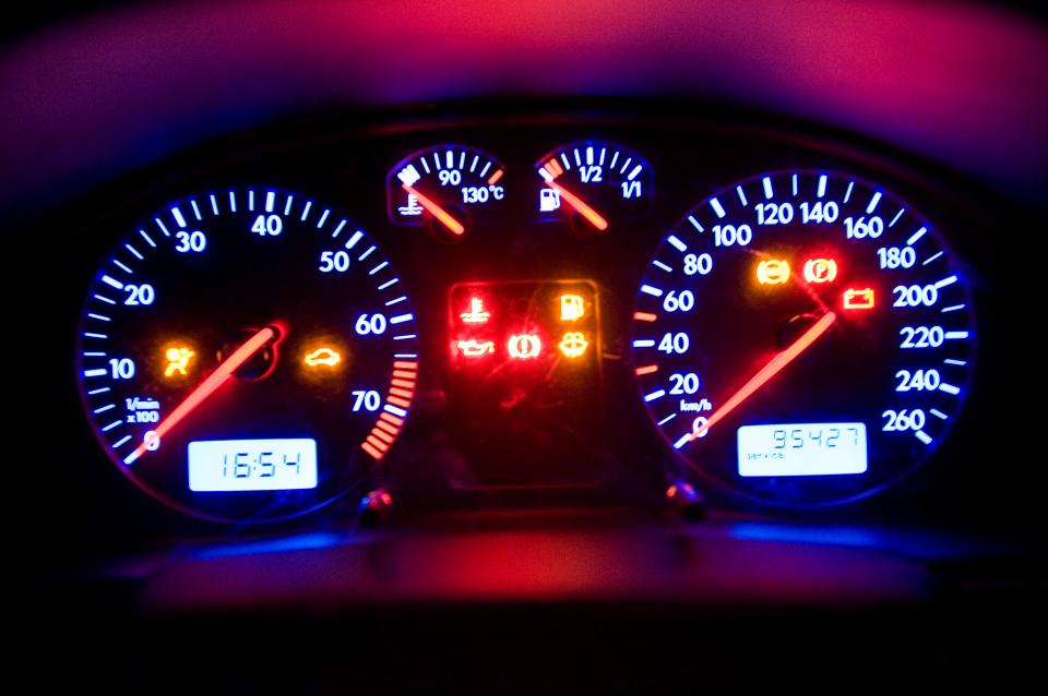 How long can you actually keep going after the fuel light flickers on?