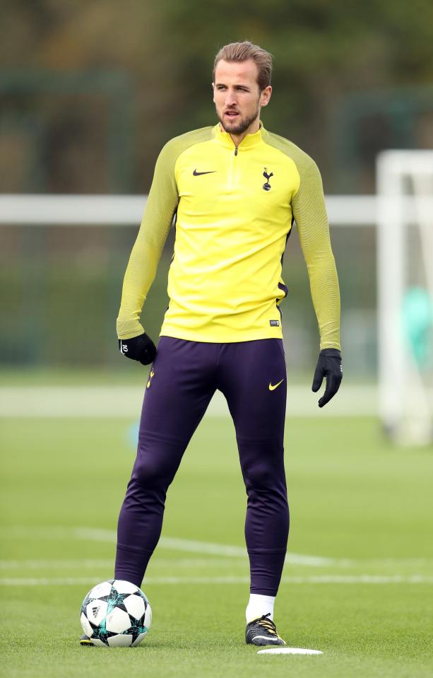  Harry Kane is back in Tottenham training