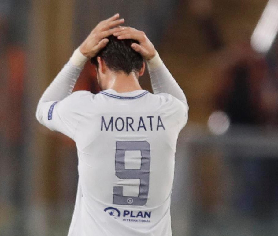 Alvaro Morata had a night to forget in front of goal