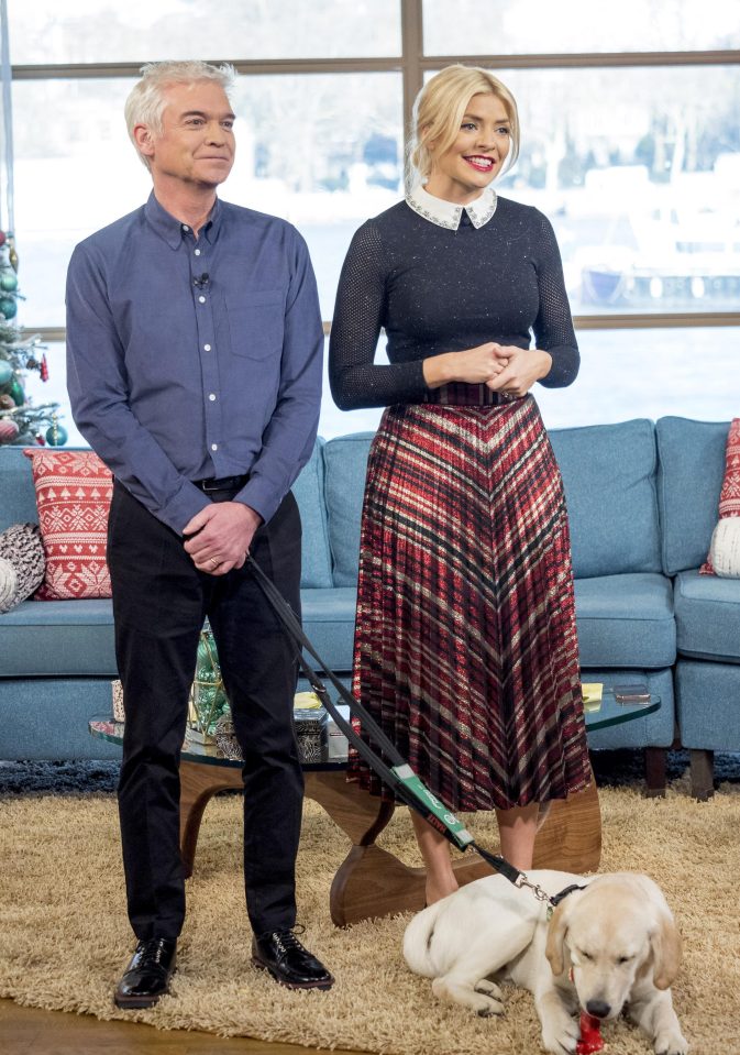  Holly Willoughby and Phillip Schofield had been on holiday for a while