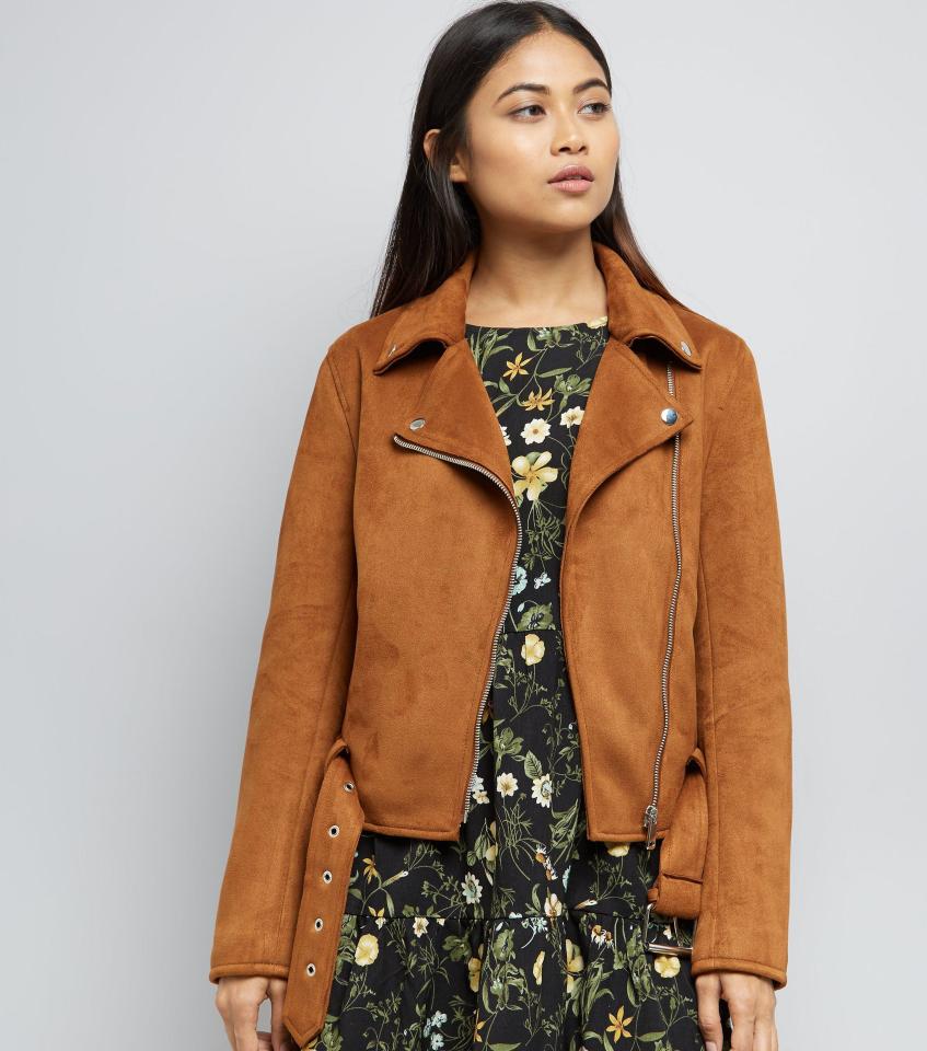  New Look's outerwear also comes in this red-toned camel colour