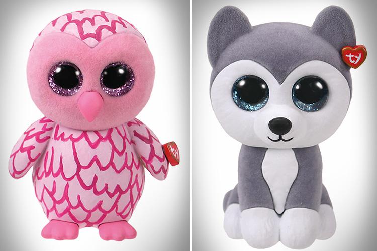  Mini Boos each have the trademark sparkle eyes and signature Ty red heart tag that collectors love.