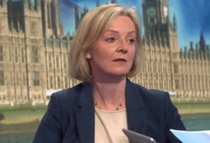  Liz Truss welcomed the fact that Brexit has not hit the economy