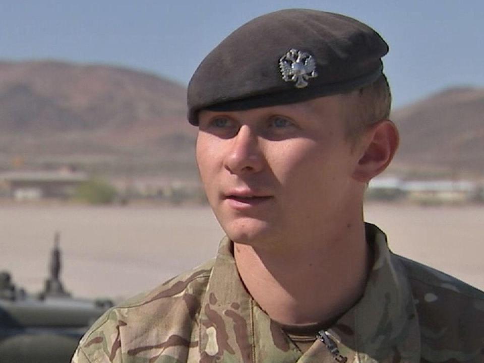  Chris May, 24, said he believes any soldier would have responded in the same way