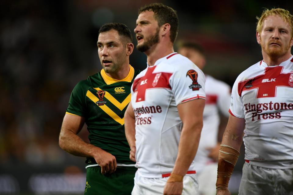  Skipper Sean O'Loughlin was frustrated but Currie believes England can win if they meet the Aussies again