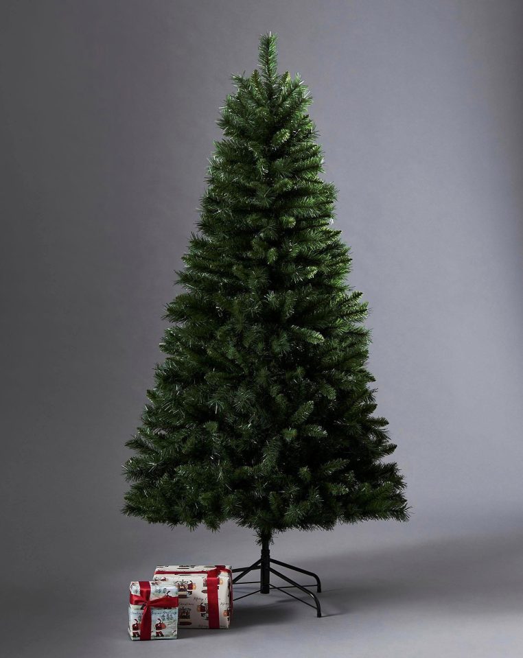  The Tesco Christmas tree is over £55 cheaper than the posher tree from Next which is the same size