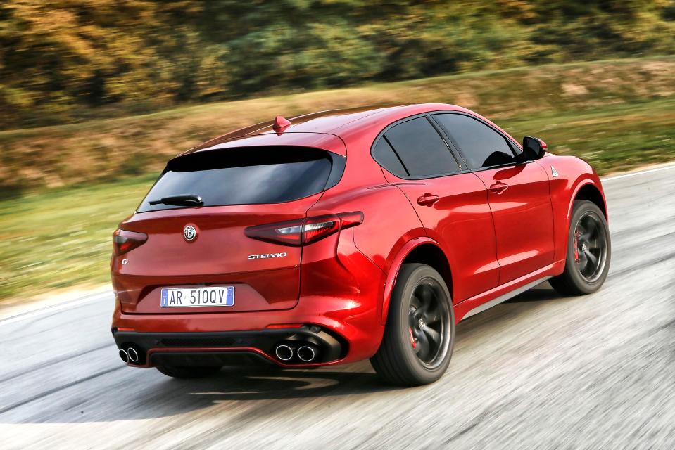  The hot Stelvio is faster off the mark than an Aston Martin DB11