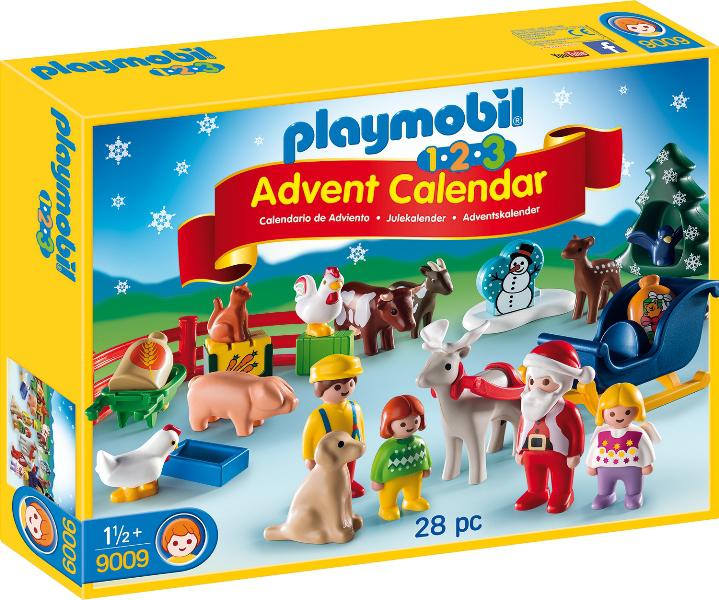  The farm themed advent calendar comes in two designs to suit different age groups