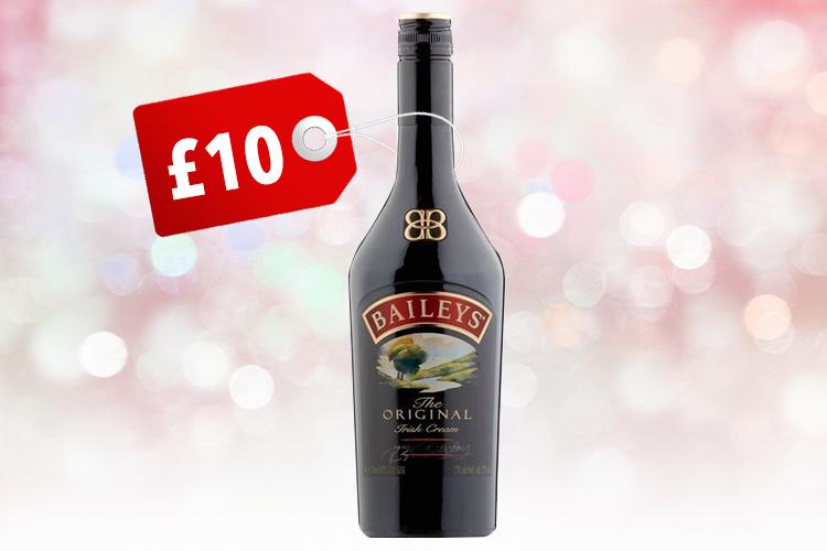  You can get a 1litre bottle of Baileys from Morrisons for just £10