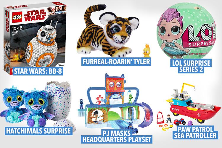  DreamToys has released their list of top toys for Christmas - but they come at a price