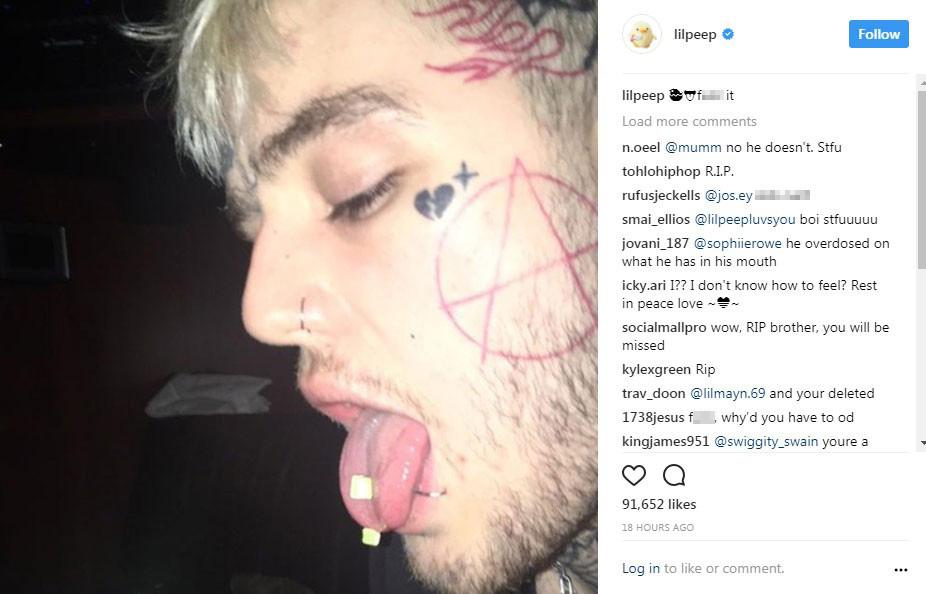  His Instagram page is now filled with tributes after fans found out about his tragic death