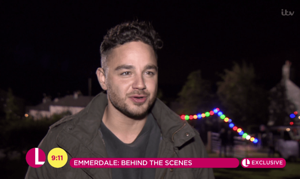  Adam Thomas says he hopes he's not the killer as he wants to return to the soap in the future