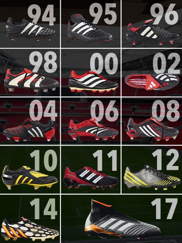  The iconic Adidas Predators through the years