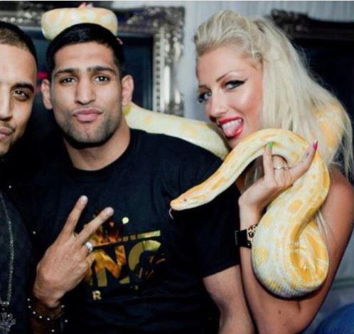 The star’s fear of snakes was questioned after last night’s show when a throwback picture of him with a snake circulated online