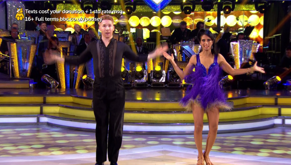  Konnie Huq danced with Neil Jones