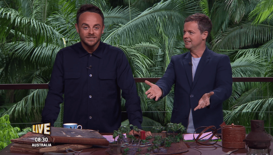  Presenters Ant and Dec had plenty of banter on last night's I'm a Celebrity