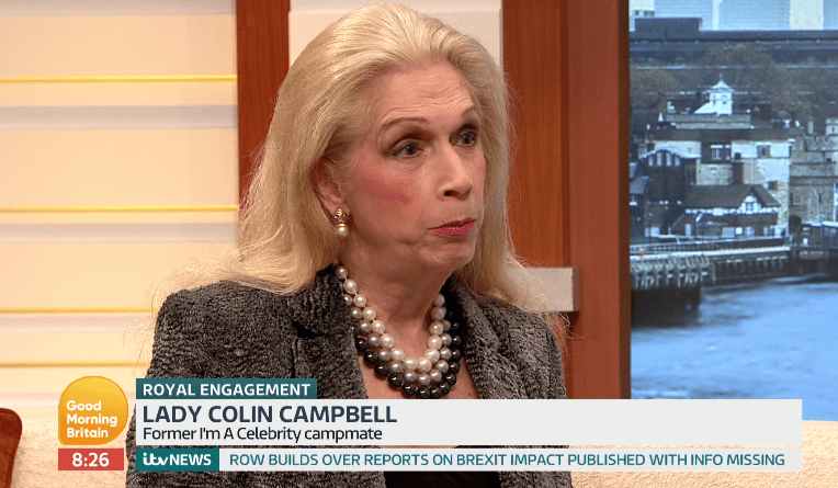  Scorned Lady C didnt hold back as she blasted her ex Im A Celeb campmates on today's GMB