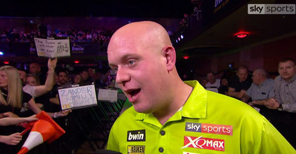  Michael vam Gerwen made the shocking comment in a live interview