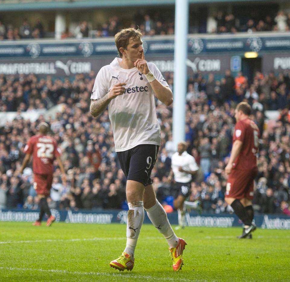  Roman Pavlyuchenko didn't have the best of stints at Tottenham