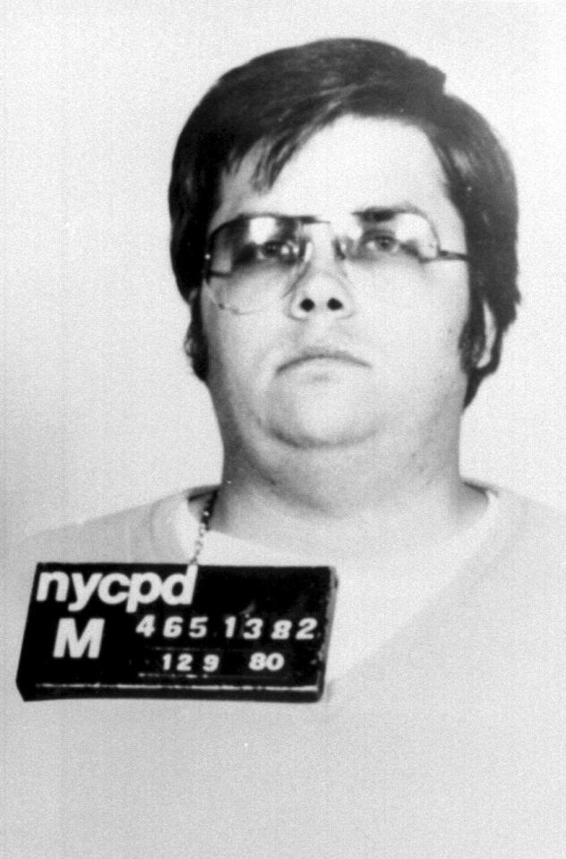  Mark Chapman's infamous NYPD arrest photo