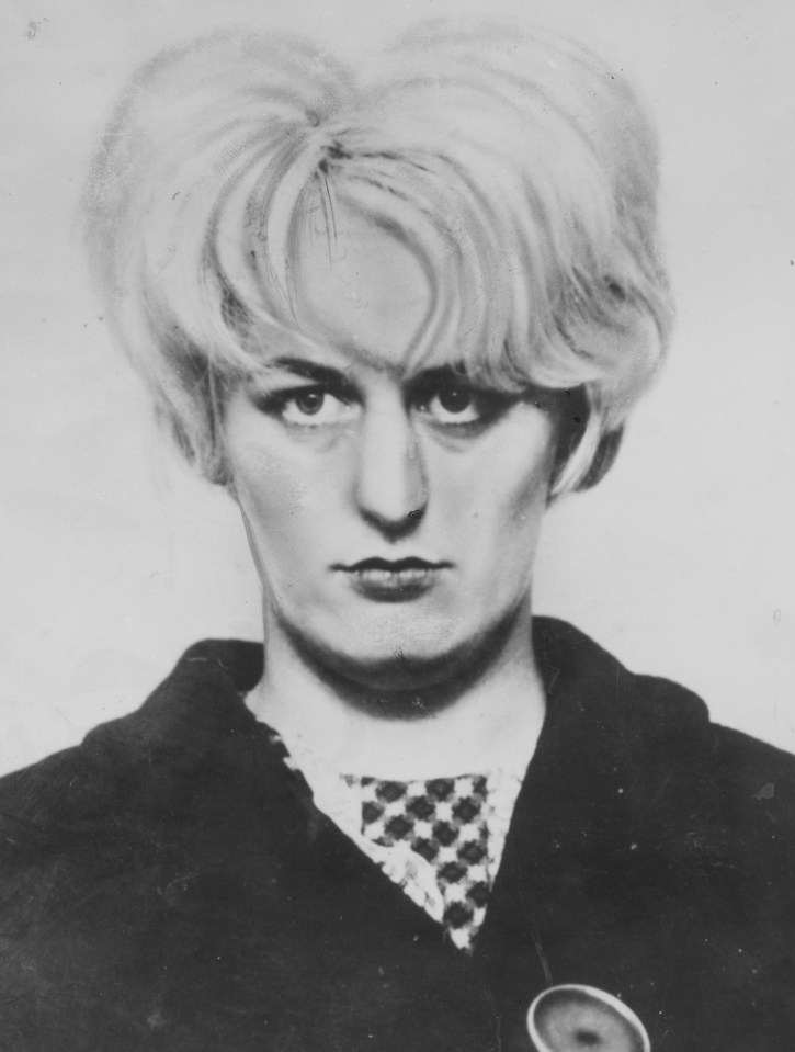 Myra Hindley helped her boyfriend murder five victims around Manchester