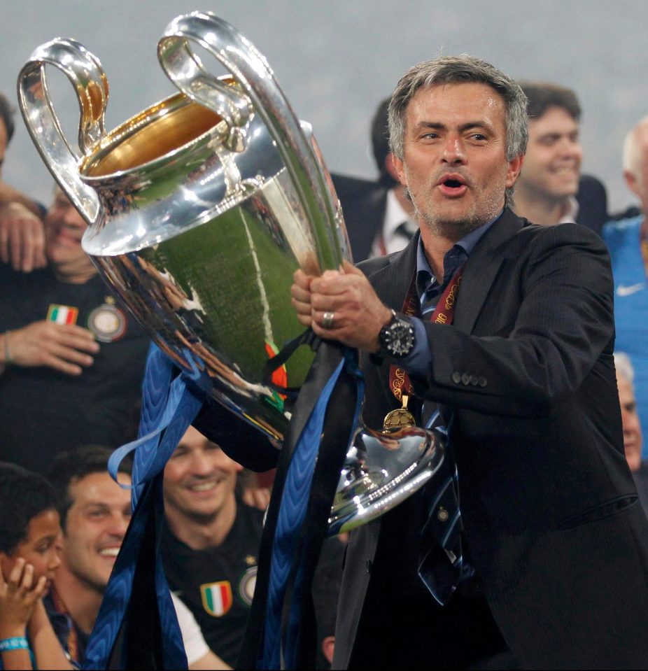  Mourinho has won the Champions League