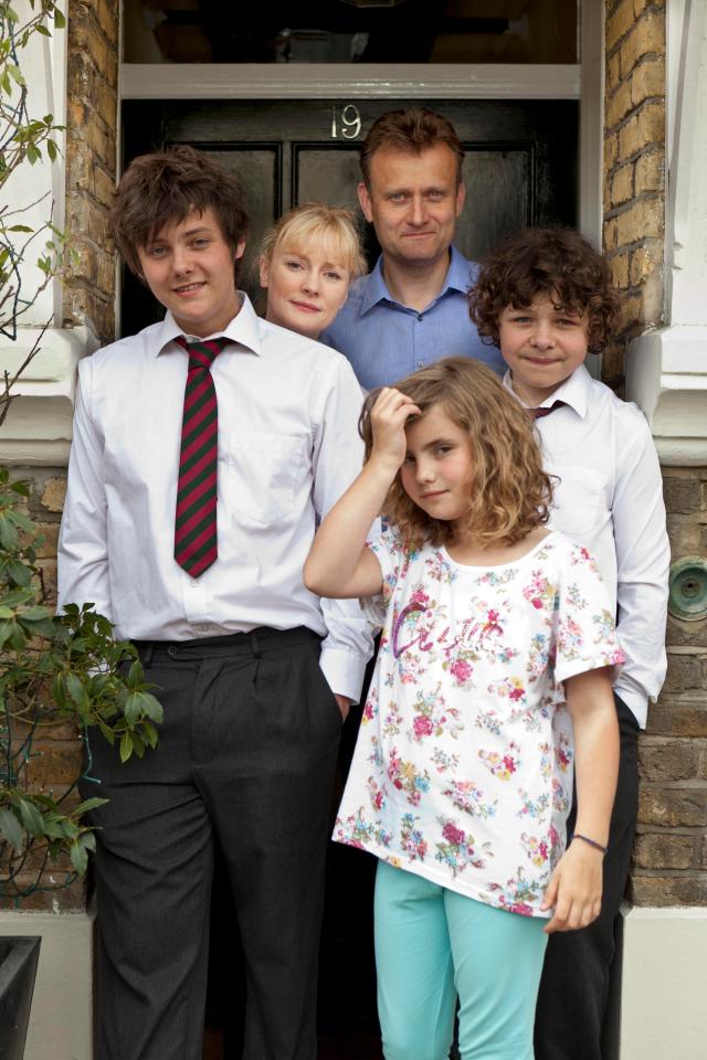  The child star (left) began acting on Outnumbered at the age of 11