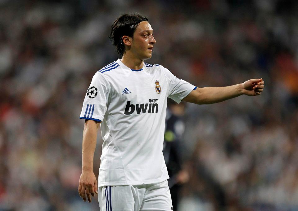  Ozil spent three years at Real Madrid before Arsenal switch in 2013