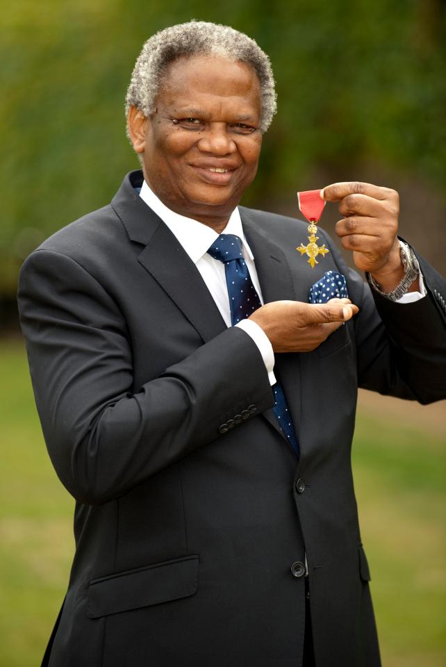  Damilola's father Richard Taylor received an OBE for his campaigns against gun and knife crime