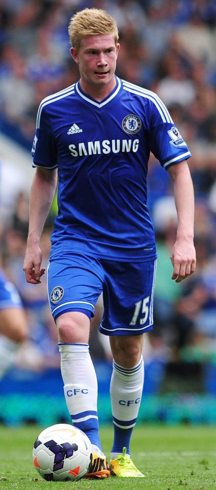  Kevin de Bruyne flourished at Wolfsburg after being sold by Chelsea