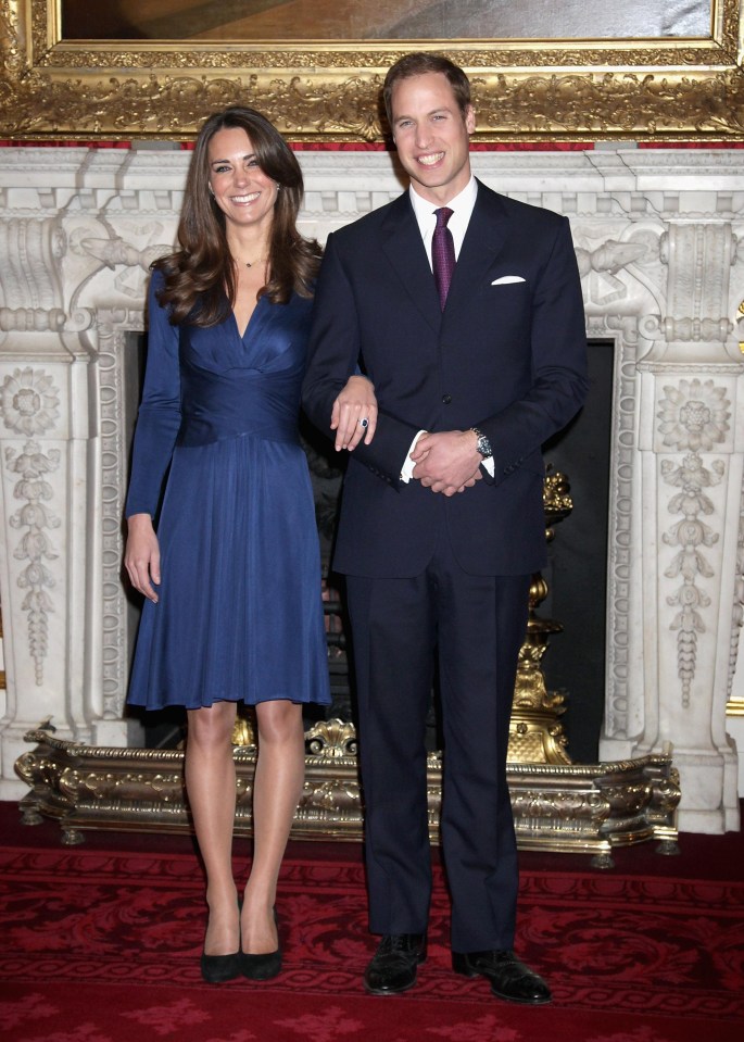 Kate Middleton and Prince William’s engagement was announced almost exactly seven years earlier, in a very similar way