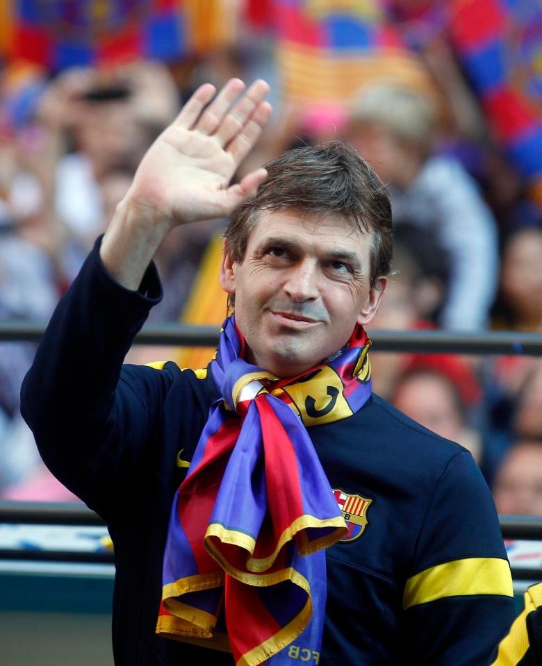  Former Barcelona boss Tito Vilanova was diagnosed with throat cancer in 2011