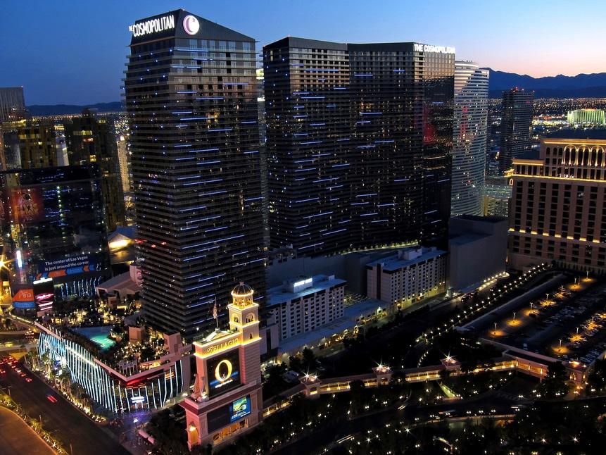  The Cosmopolitan Hotel in Las Vegas where OJ Simpson had been spending a night out