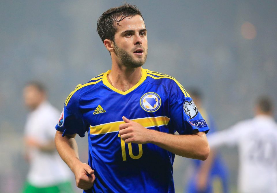 Miralem Pjanic will not be able to showcase his array of passing in Russia