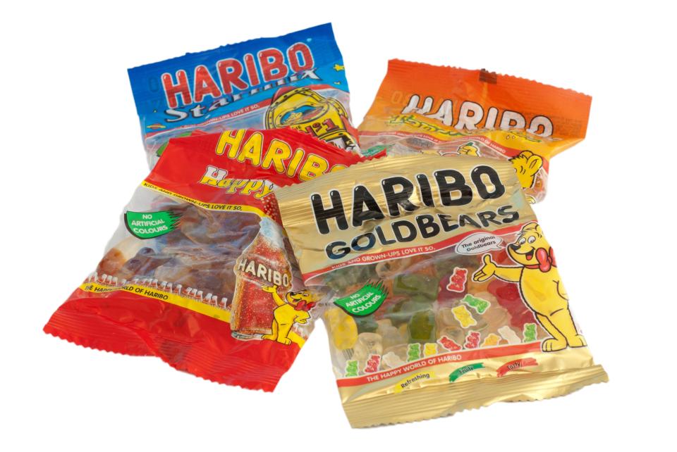  Adverts for the confectionery company Haribo were shown twice as often as any other type of food and drink commercials