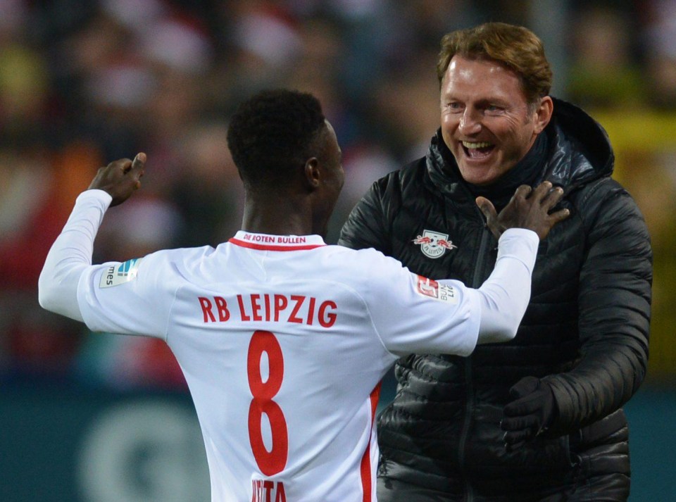 Leipzig boss Ralph Hasenhuettl told Keita to curb his discipline problems