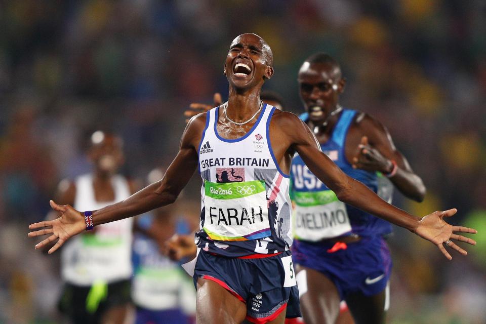  The British running legend ended his track career after the 2017 World Championships