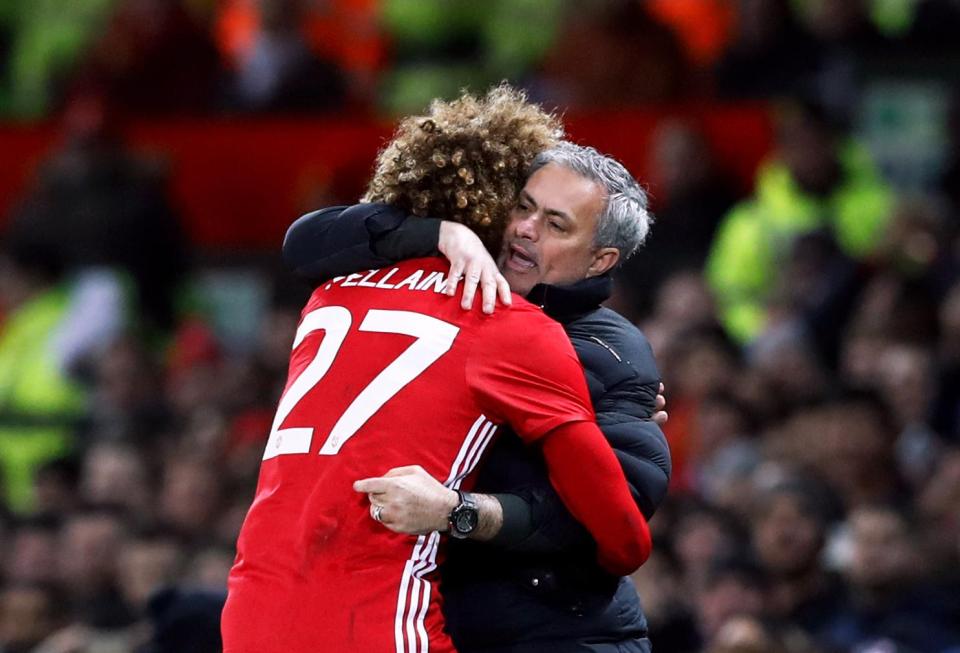  Fellaini is a key impact player for the Special One