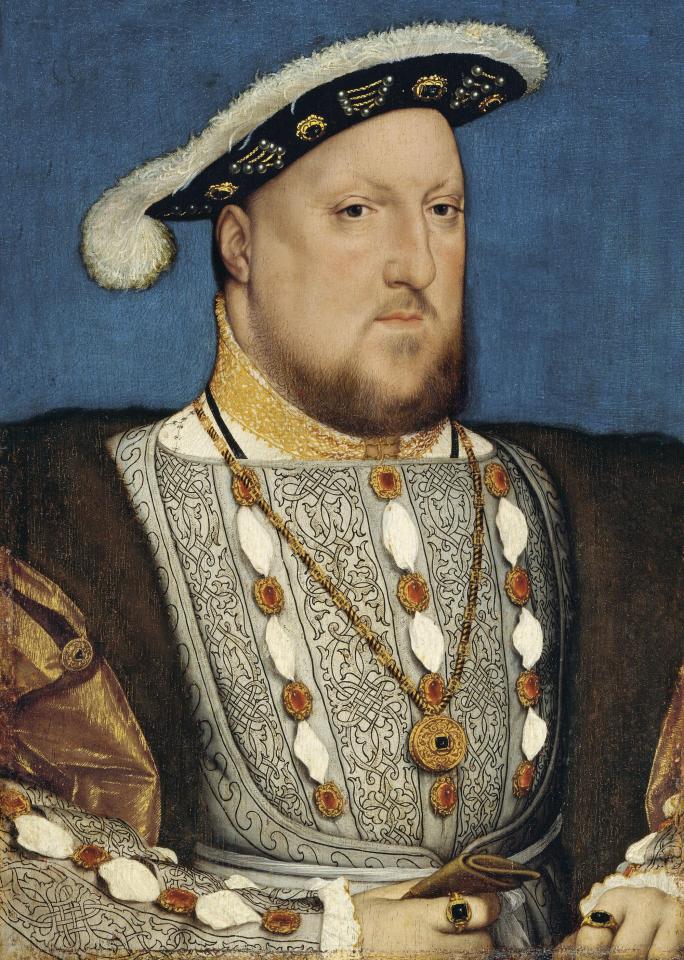  A portrait of King Henry VIII of England