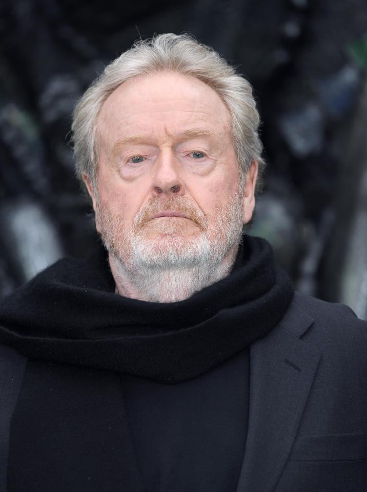  Ridley Scott is the legendary director behind films including Gladiator and The Martian