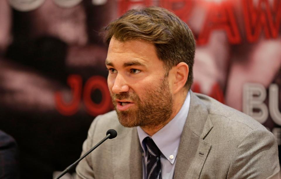  Eddie Hearn has admitted David Haye looked 'like a broken man'