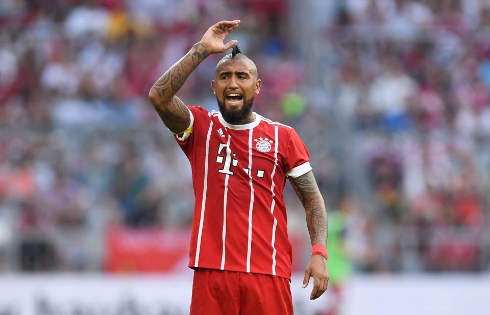  Arturo Vidal was told by the veteran to improve his physical condition