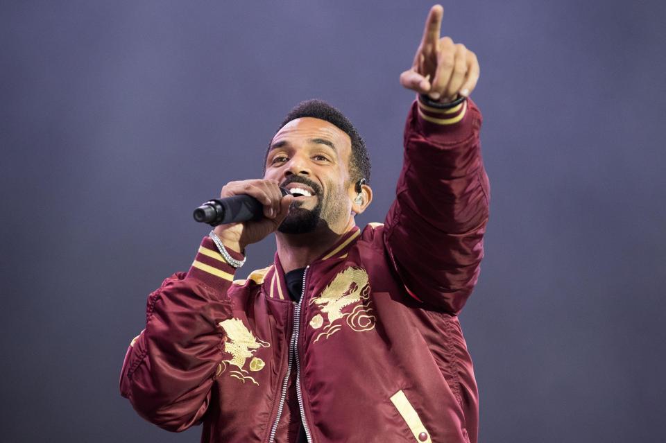  Craig David has had a number of hit songs during his impressive career