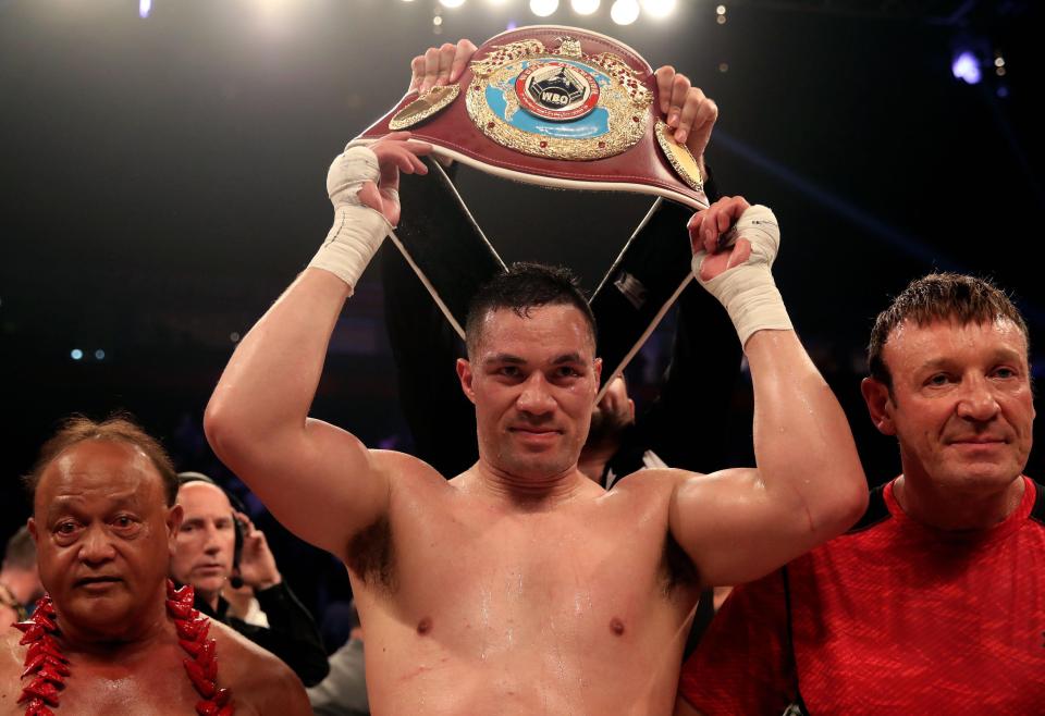  Joseph parker is undefeated in his 24 fights including 18 knock-outs