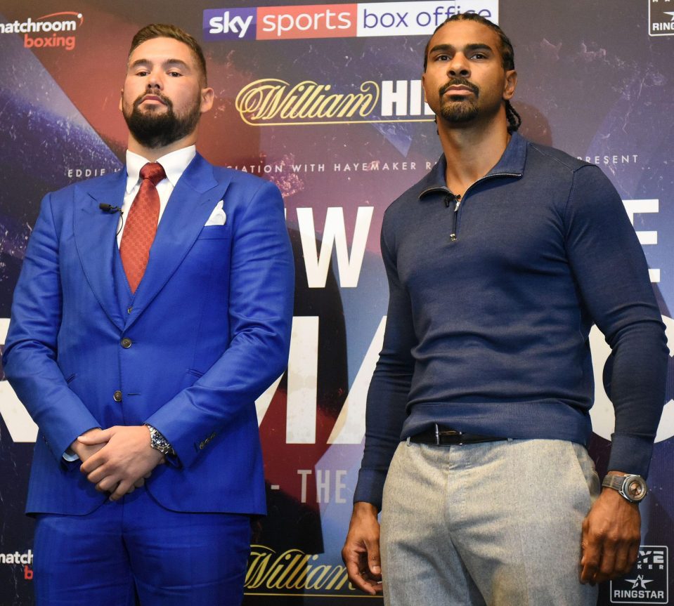  Tony Bellew and David Haye will fight again on December 17