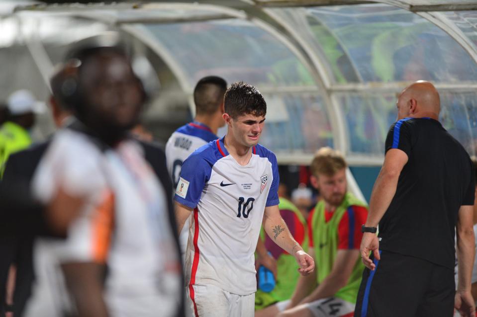 Christian Pulisic is in complete shock as USA suffer shock failure to qualify