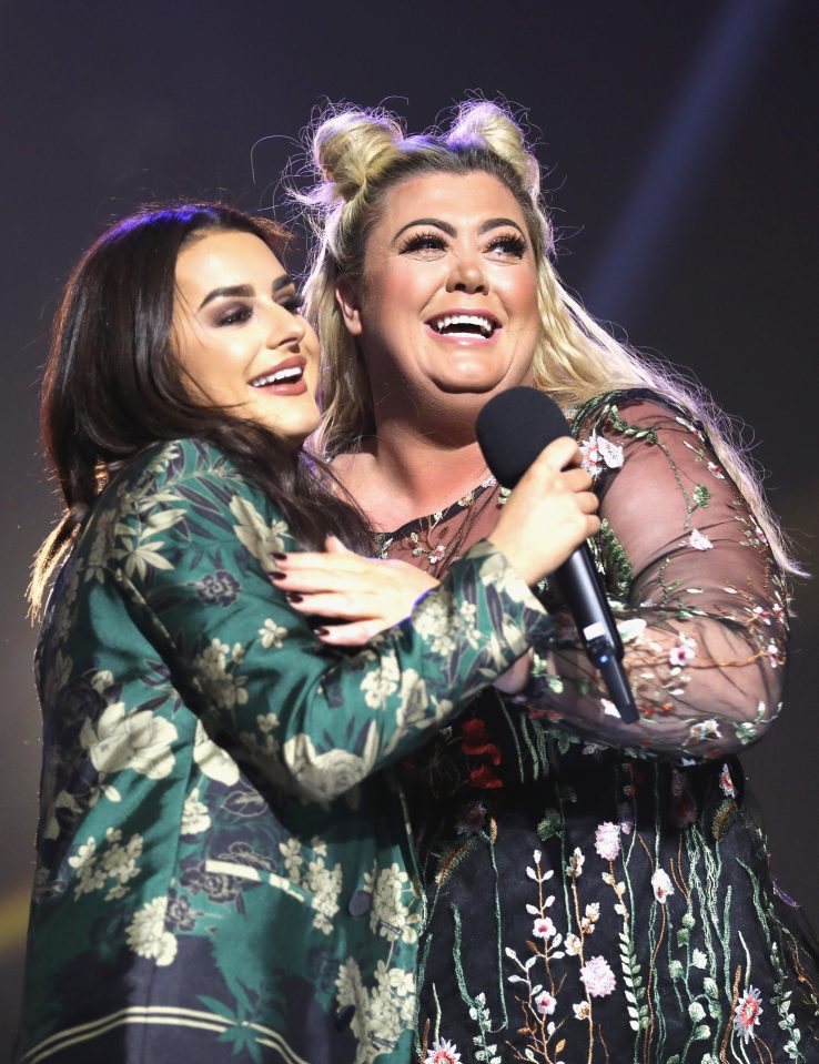 Gemma was comforted by Love Island winner Amber 