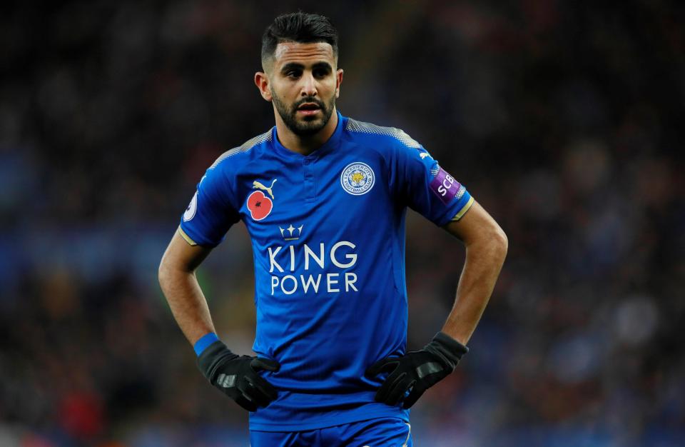  Riyad Mahrez is not on African Player of the Year shortlist