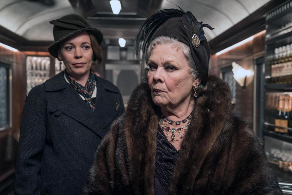 The film has big names like Dame Judi Dench